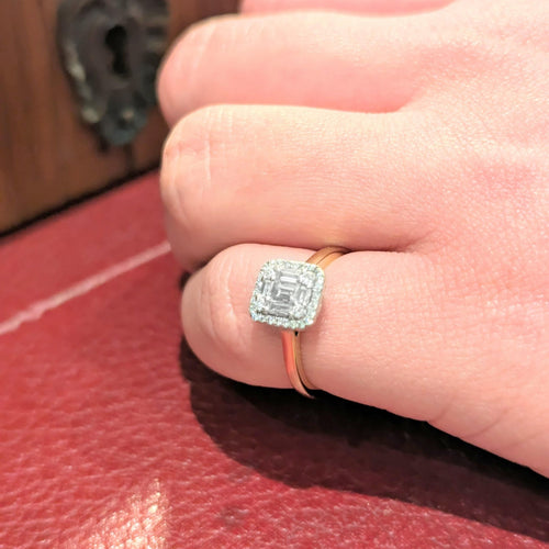 Bague 52 Bague Or Diamants 58 Facettes 27876