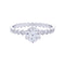 Bague 56 Bague Chaumet, Solitaire Bee my Love, or blanc, diamants. 58 Facettes 32452