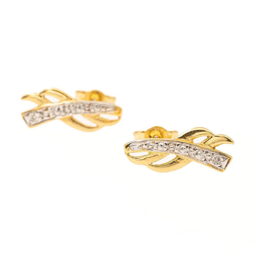 Boucles d'oreilles Boucles d'oreilles Puces Or jaune Diamant 58 Facettes 2322532CN
