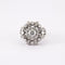 Bague 54 Bague dôme fleur 58 Facettes 1030