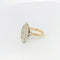 Bague Bague Marquise en Or jaune et Diamants 58 Facettes 25924