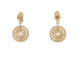 Boucles d'oreilles boucles d'oreilles BULGARI astrale cerchi or jaune 18k 23gr  ears 58 Facettes 250520