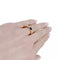 Bague 50 Bague Cartier, "Ellipse", or jaune, saphir. 58 Facettes 32225