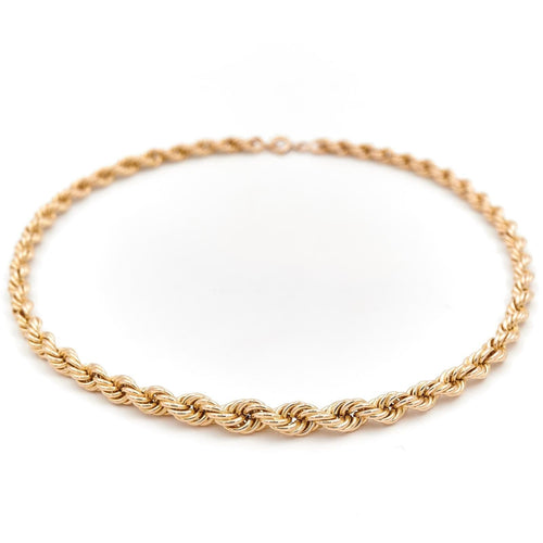 Collier Collier Maille torsadée Or jaune 58 Facettes 1732768CN