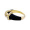Bague 51.5 Bague Cartier, "Double C", or jaune, onyx, diamants. 58 Facettes 32783