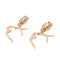 Boucles d'oreilles Boucles d'oreilles Pendantes Or rose Diamant 58 Facettes 2622577CN