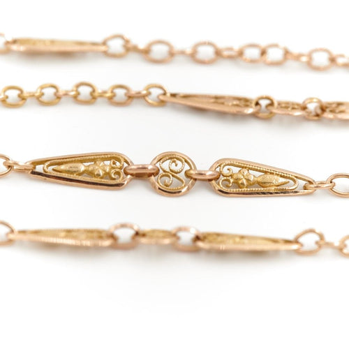 Collier Collier Maille filigrane Or jaune 58 Facettes 1833633CN