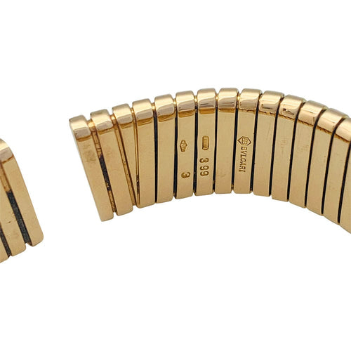 Montre Montre Bulgari en or jaune modele BB 26 bracelet en or jaune. 58 Facettes 31285