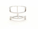 Bague 53 Bague Graphique Or blanc Diamant 58 Facettes 578789RV
