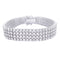 Bracelet Bracelet or blanc, diamants. 58 Facettes 32335