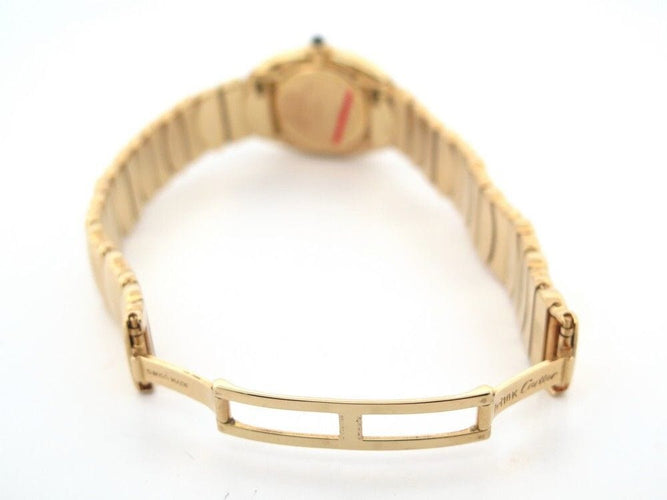 Montre montre CARTIER baignoire pm 31 mm en or jaune 18k quartz 58 Facettes 257010