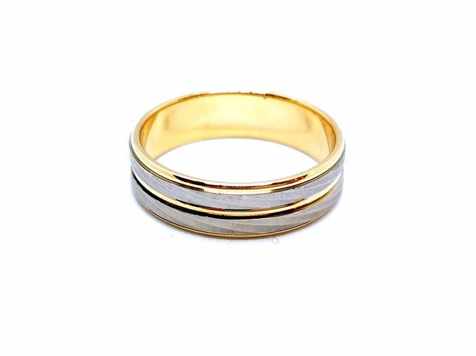 Bague 62 Bague Alliance Or jaune 58 Facettes 990257CN