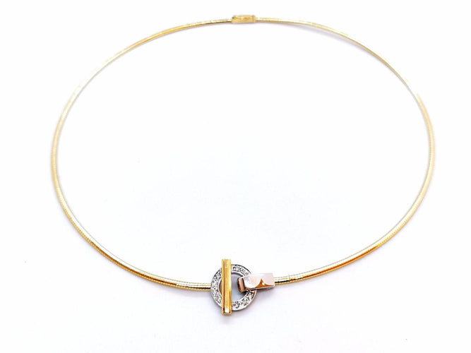 Pendentif Guy Laroche Collier Or jaune Diamant 58 Facettes 2031684CN