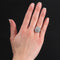 Bague 52 Bague Art déco platine diamants rectangulaire 58 Facettes 22-504