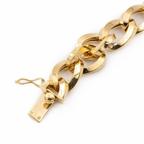 Bracelet Bracelet Maille gourmette Or jaune 58 Facettes 2041073CN