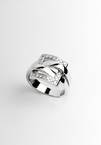 Bague 55 Bague BOUCHERON Déchaînée Diamants Or Blanc 750/1000 58 Facettes 63910-60306