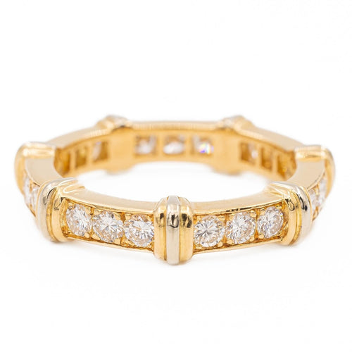 Bague 50 Cartier Bague Alliance Eternité Or jaune Diamant 58 Facettes 2432076CN