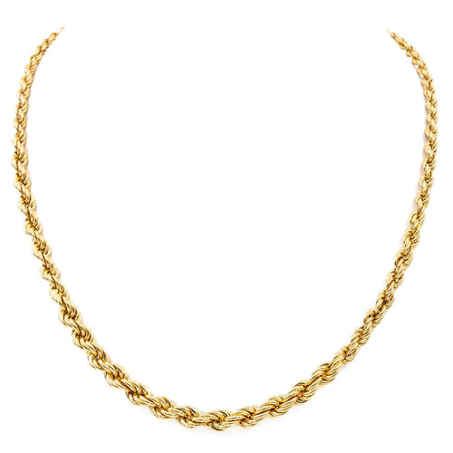 Collier Collier Maille torsadée Or jaune 58 Facettes 2218732CN