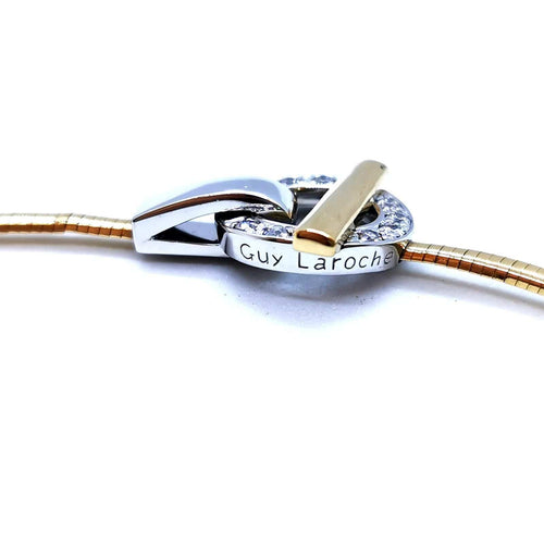 Pendentif Guy Laroche Collier Or jaune Diamant 58 Facettes 2031684CN