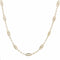 Collier Chaine ancienne en or maillons filigranés 58 Facettes 02-093