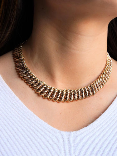 Collier Collier Maille américaine Or rose 58 Facettes 2060425CN