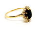 Bague 62 Bague Fleur Or jaune Saphir 58 Facettes 1696106CN