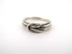 Bague 52 vintage bague HERMES audiernes noeud d heracles tresse argent massif 58 Facettes 256620