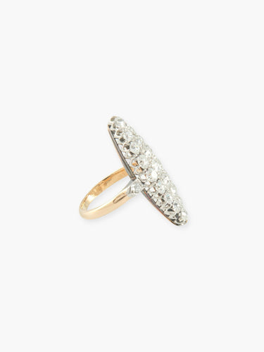 Bague 48 BAGUE MARQUISE OR ET DIAMANTS 58 Facettes 130076
