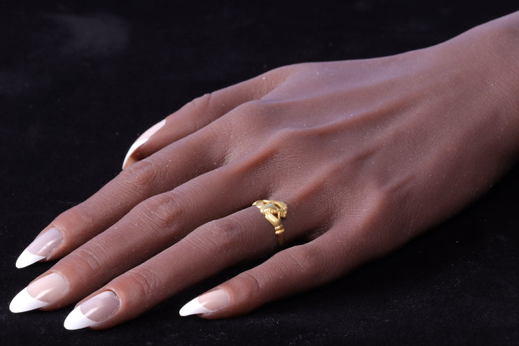 Bague 53 Bague de Claddagh hollandaise 1670 58 Facettes 23304-0151