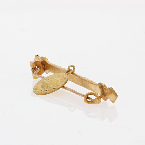Broche Broche barrette ancienne de bébé 58 Facettes 22-289