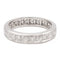 Bague 53 Bague Alliance Or blanc Diamant 58 Facettes 1806875CN