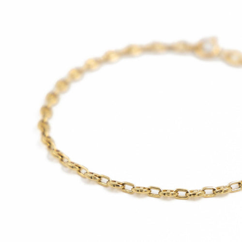 Bracelet Bracelet Maille grain de café Or jaune 58 Facettes 1670819CN