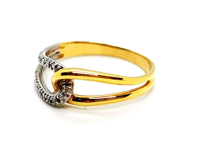 Bague 55 Bague Or jaune Diamant 58 Facettes 1180543CD