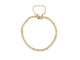 Bracelet vintage bracelet tennis serti de 39 diamants 1ct en or jaune 18k 58 Facettes 256655
