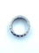 Bague 52 BVLGARI. Collection BZERO1, bague or blanc 18K 58 Facettes