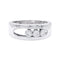 Bague 57 Bague Messika, "Move Joaillerie PM", or blanc, diamants. 58 Facettes 33032