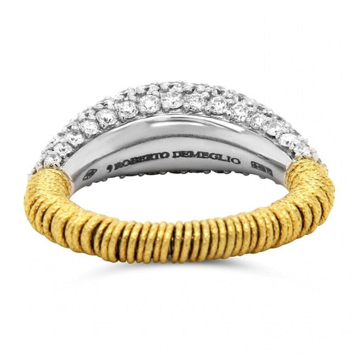Bague 55 Bague or jaune diamants 58 Facettes 31E00748