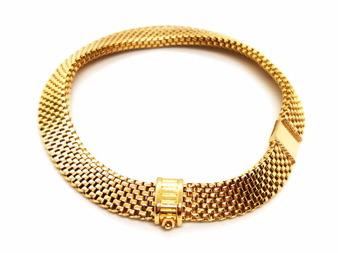 Bracelet Bracelet Maille Vénitienne Or jaune 58 Facettes 1468596CN