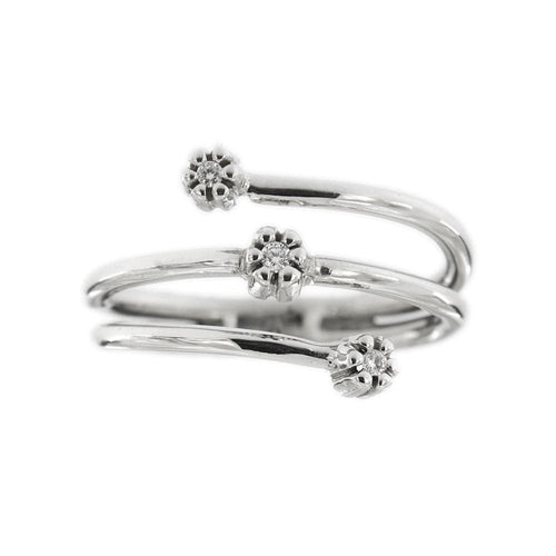 Bague 55 Bague Trilogie diamants 58 Facettes 27557