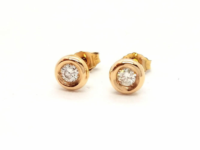 Boucles d'oreilles Boucles d'oreilles Or rose Diamant 58 Facettes 579271RV