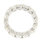 Bague Alliance Eternité Or blanc Diamants 4,90 ct 58 Facettes G2895