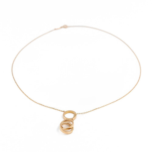 Collier Collier Négligé Or rose 58 Facettes 2025082CN