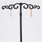 Boucles d'oreilles Boucles d'oreilles créoles or jaune ciselé facetté 58 Facettes CVBO18