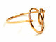 Bague 56 Ginette NY Bague Tiny circle Or rose 58 Facettes 1965011CN