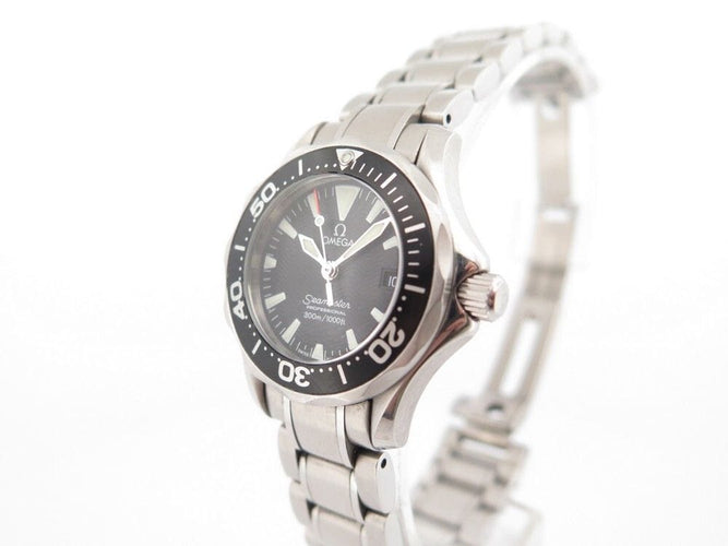 Montre vintage montre OMEGA seamaster diver 29m quartz acier palladie 58 Facettes 245287