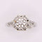 Bague Bague Art-déco Diamants et or blanc 58 Facettes