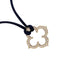Collier Collier Cartier, "Trèfle Gothique", or jaune et diamants. 58 Facettes 33408