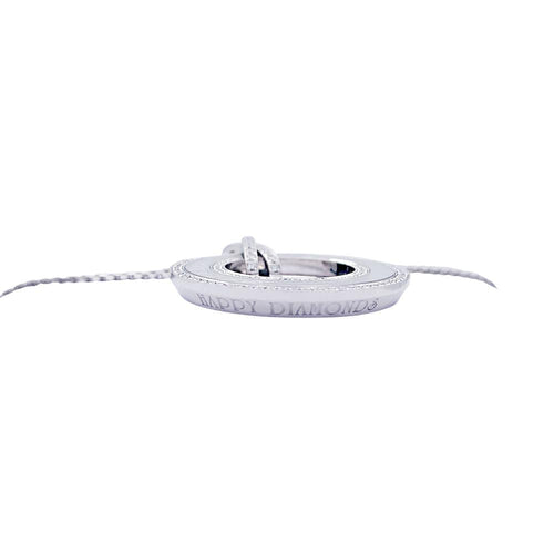 Collier Collier Chopard, "Happy Diamonds", or blanc, diamants. 58 Facettes 32622