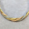 Bracelet Bracelet en 3 ors tressé 58 Facettes 17264
