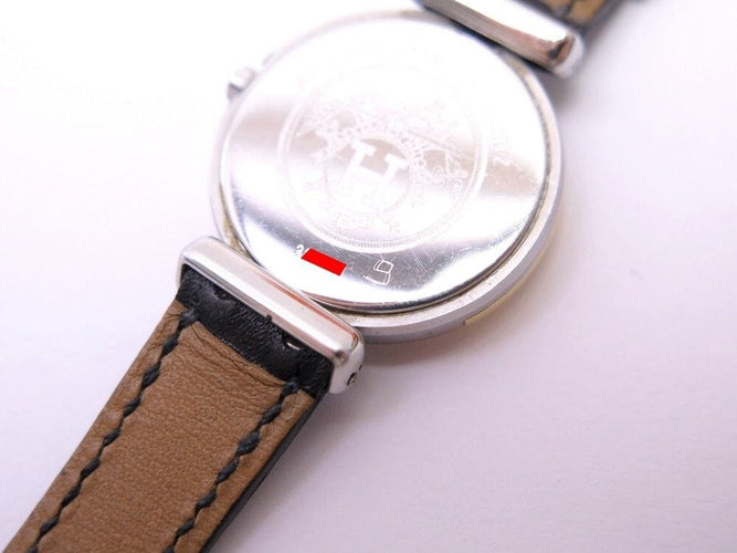 Montre montre HERMES windsor 24 mm quartz acier et cuir 58 Facettes 255642